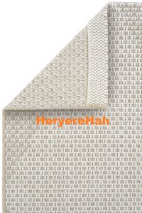 MONO MNO 03 BEIGE Hav Toz Vermez Kaymaz Tabanlı Şık Leke Tutmaz Yeni Sisal Kilim 120x180 cm
