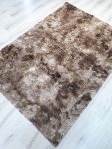 Doğuş Batik Tavşan Tüyü Kahve Post Halı 140x200 cm