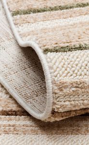 Eko Halı JOY 01 GREEN BROWN Hav Toz Vermeyen Yumuşak dokulu Modern Makine Halısı