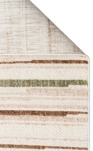 Eko Halı JOY 01 GREEN BROWN Hav Toz Vermeyen Yumuşak dokulu Modern Makine Halısı