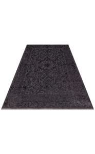 Eko Halı Torino TOR01 Antrasit İnce Salon Halısı 160x230 cm