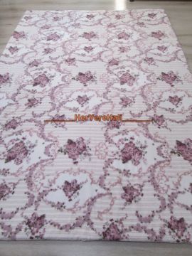 Soft Lila Sarmaşık Halı Örtüsü 160x230cm Halıya 3.68m²