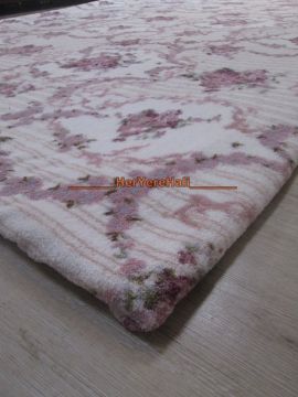 Soft Lila Sarmaşık Halı Örtüsü 160x230cm Halıya 3.68m²
