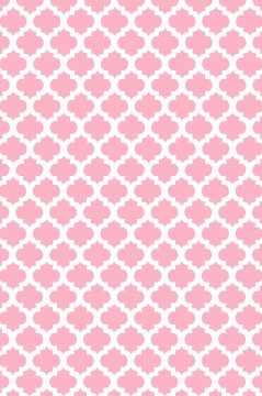 YAMALI home Style Moda Desen Saçaklı Halı PEMBE beyaz - 160x230 cm