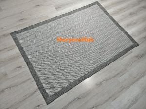 Loris Yeni Nesil Yumuşak Sisal Halı Koyu Gri 120x180 cm