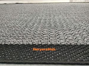Loris Yeni Nesil Yumuşak Sisal Halı Siyah Gri