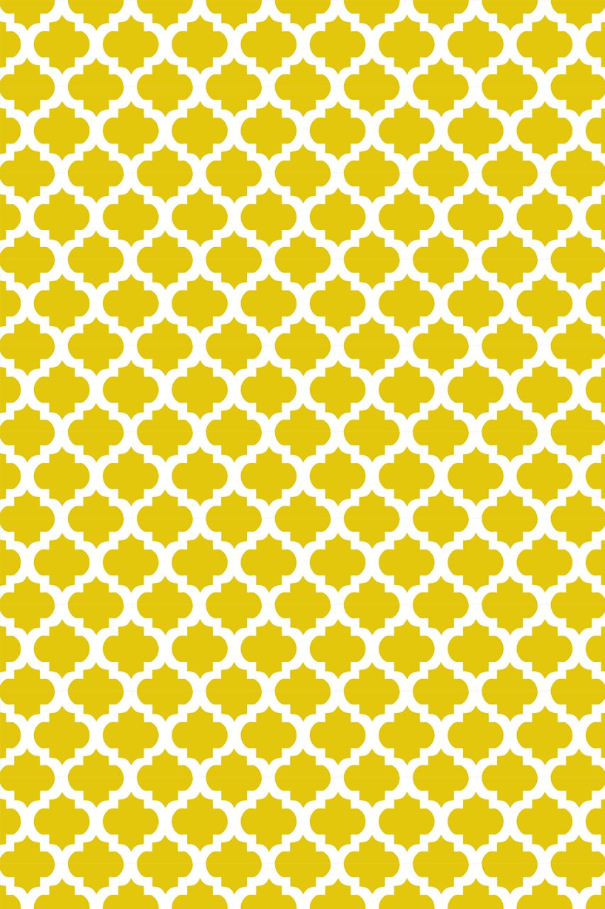 YAMALI home Style Moda Desen Saçaklı Halı SARI beyaz - 80x300 cm