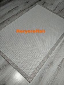 Loris Yeni Nesil Yumuşak Sisal Halı Krem Bej 120x180 cm