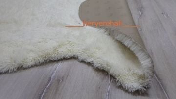 Doğuş Tavşan Tüyü Krem 130x290cm Post Halı