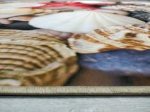 Doğuş 3BoyutluHalı 3D-719 Deniz Kabuklu Mix 140x200cm