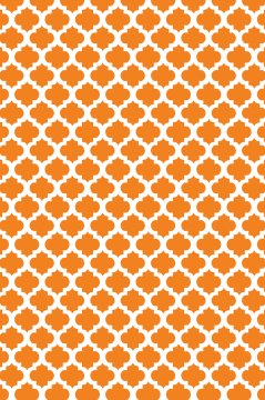 YAMALI home Style Moda Desen Saçaklı Halı TURUNCU beyaz - 120x180 cm